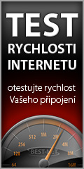 Měření rychlosti internetu.